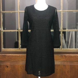 Ellison black lace dress